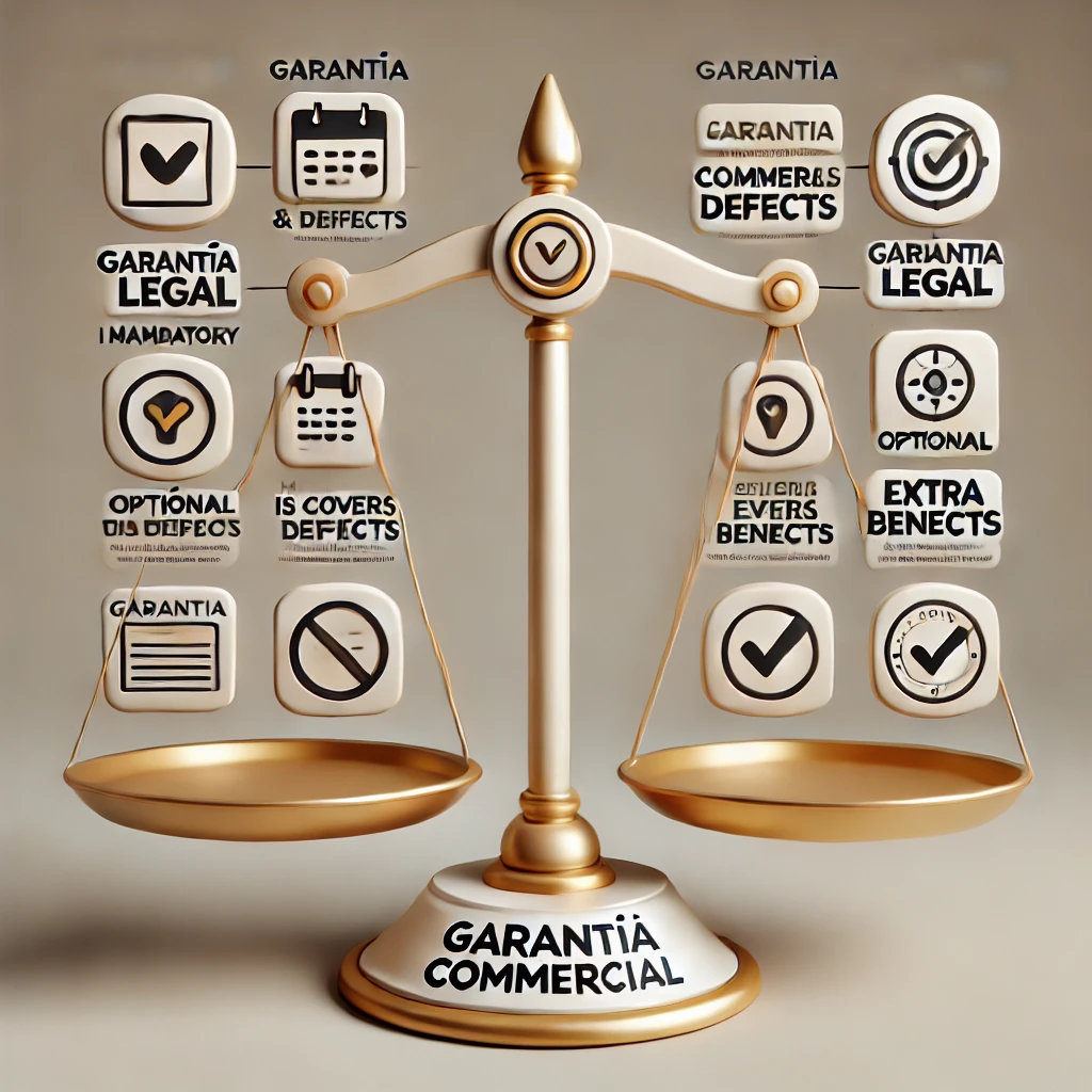 Garantía Legal VS Garantía Comercial - Bustillo y Lamban