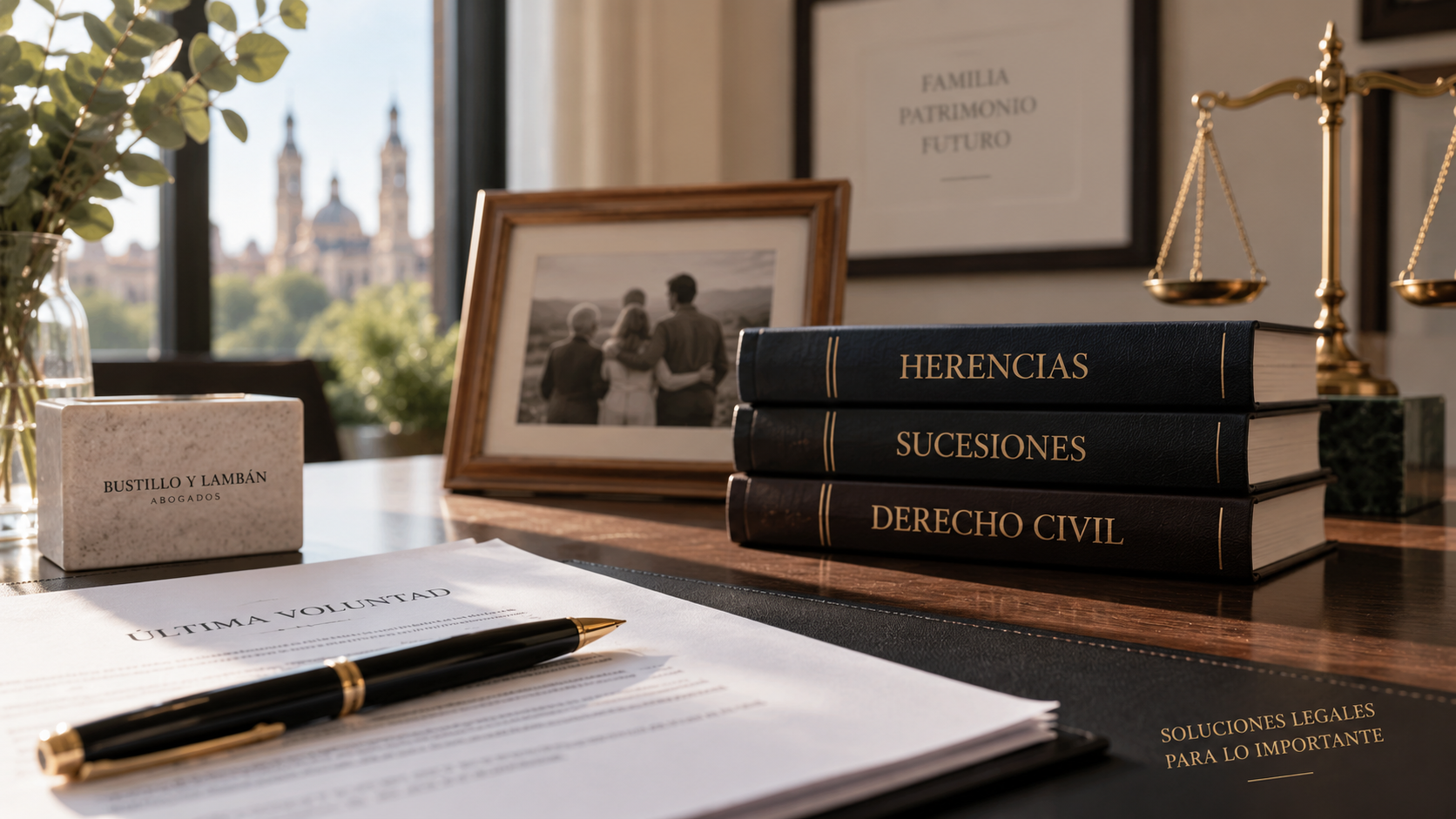 Abogado de herencias en Zaragoza para sucesiones, partición y conflictos entre herederos
